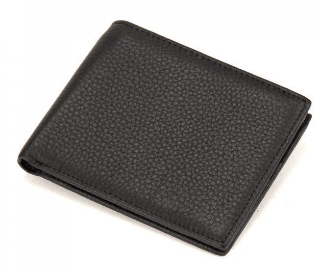 Портмоне кожаное мужское Tiding Bag Черный (SM39-8068A)