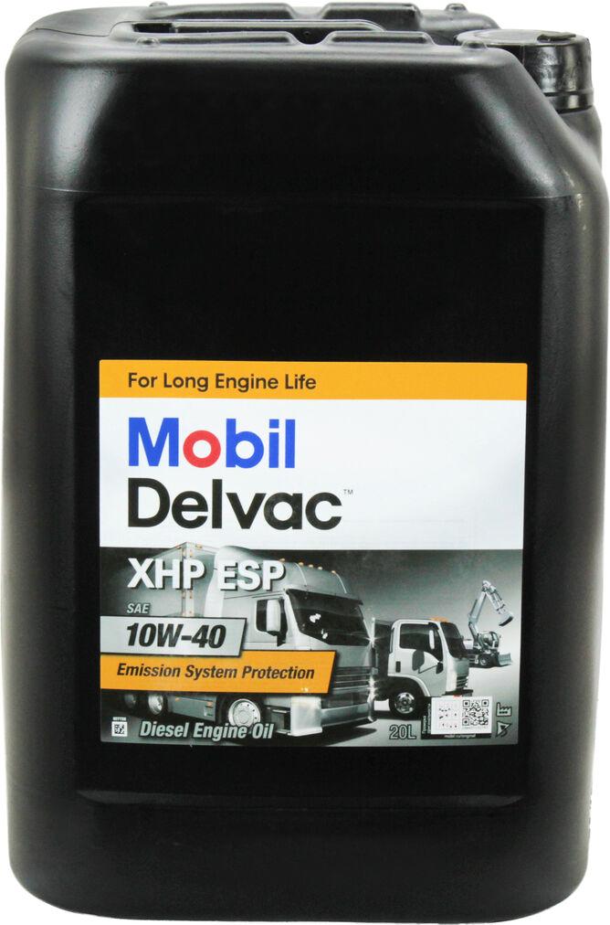 ᐉ Моторное масло дизель Mobil Delvac XHP ESP Pail 10W-40 20 л • Купить ...