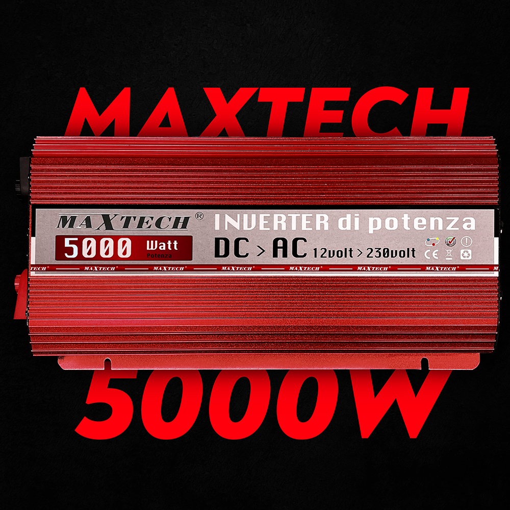 Автомобильный инвертор MaxTech HB-5000-12 с модифицированным синусом 5000 Ватт 5000 W 5 кВт (121) - фото 2