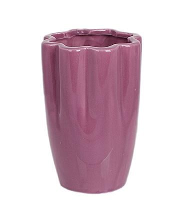 Ваза фарфоровая Stone Flower Фиори 9х13 см Темно-розовый - фото 1 Ваза фарфоровая Stone Flower Фиори 9х13 см Темно-розовый - фото 1