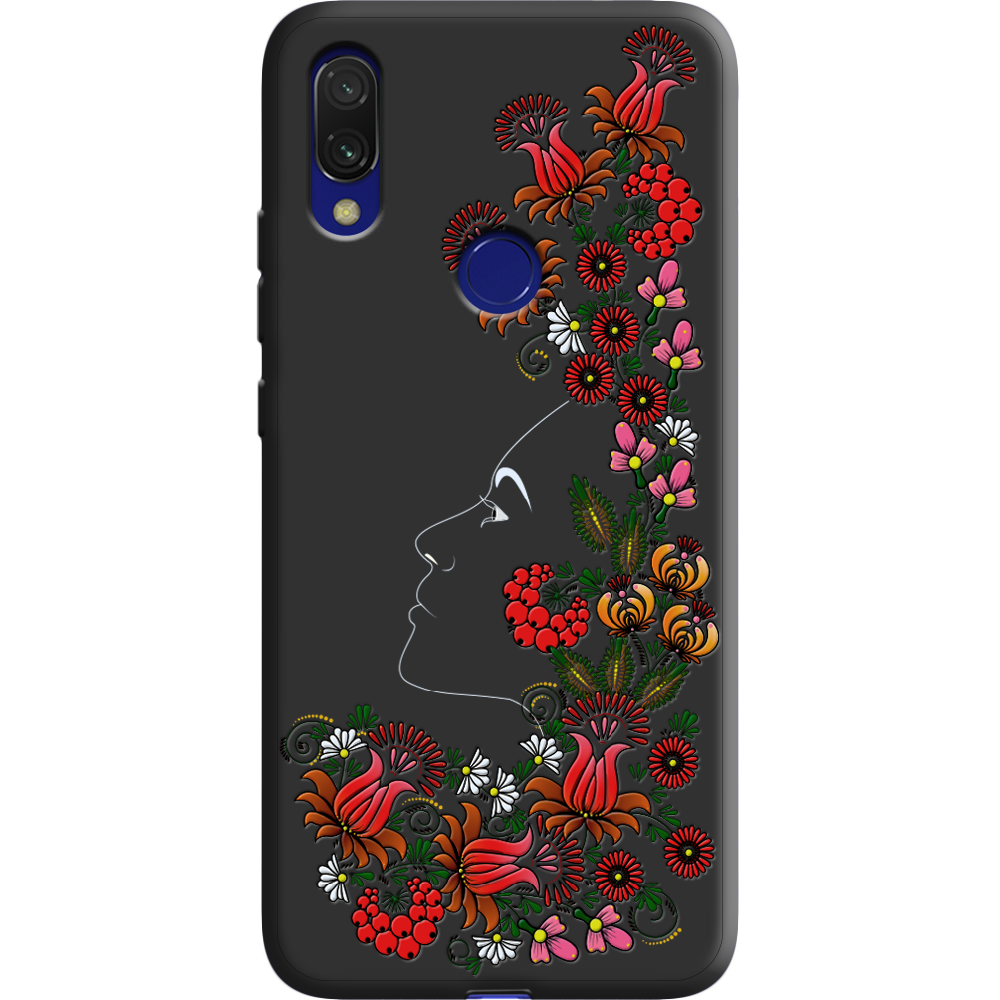 Чохол Boxface Xiaomi Redmi 7 3D Ukrainian Muse Чорний силікон (36506-bk64-36630)