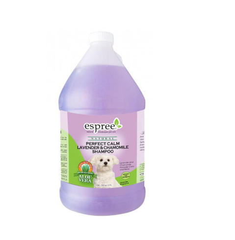 Шампунь успокаивающий ESPREE Perfect Calm Lavender&Chamomile с лавандой для собак 3,79 л