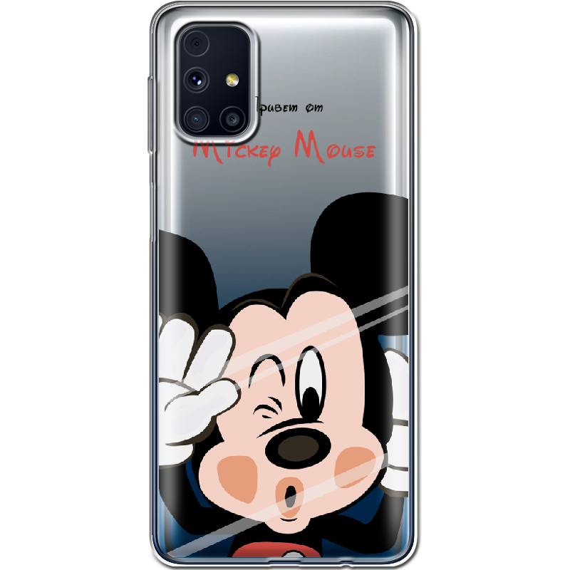 Чехол Boxface Samsung M317 Galaxy M31s Mister M Прозорий силікон (40942-cc58-40942)