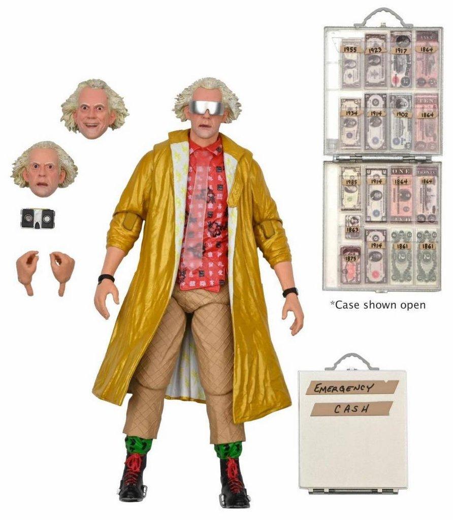 Фигурка для геймеров Neca Back to the Future Doc 17 см Brown (WST BTF DB 19) - фото 2