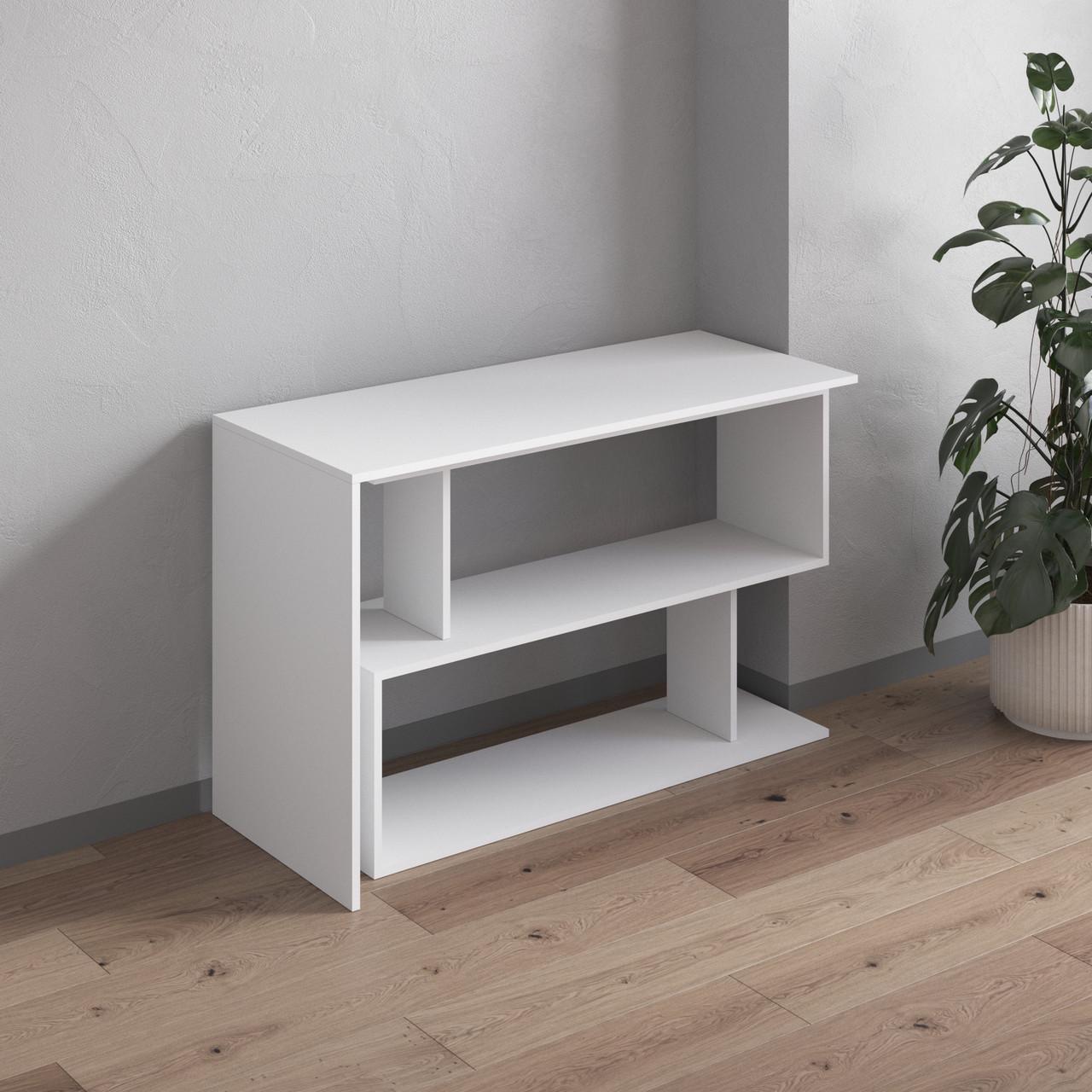 Письмовий стіл-трансформер поворотний 1200x766x500 мм Білий (hm-41-wh) - фото 2 Письмовий стіл-трансформер поворотний 1200x766x500 мм Білий (hm-41-wh) - фото 2