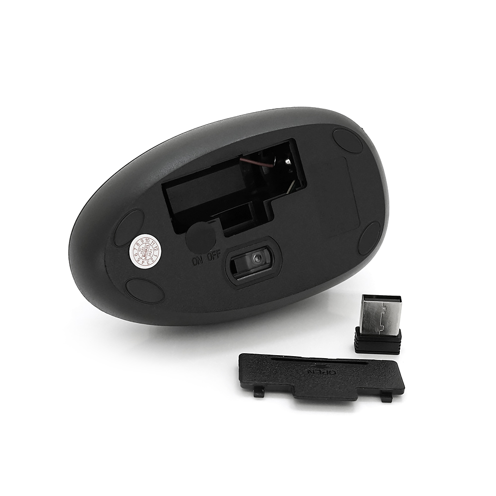 Комп'ютерна мишка бездротова Jedel W530 1000DPI Чорний (1317) - фото 4
