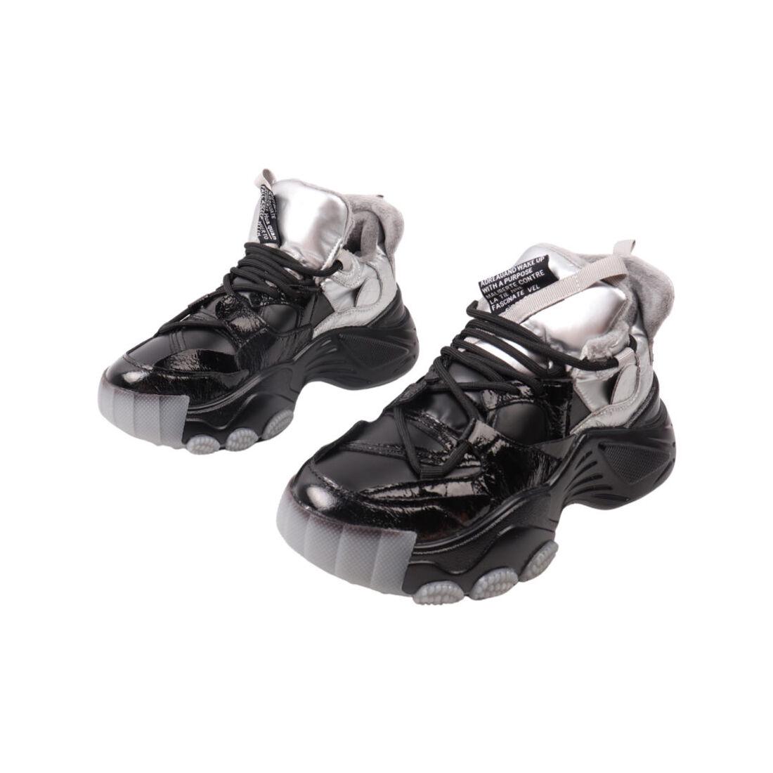 Кросівки жіночі Gifanni зі шкіри р. 39 Чорний (117-21DK) - фото 5 Кросівки жіночі Gifanni зі шкіри р. 39 Чорний (117-21DK) - фото 5