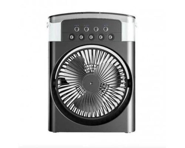 Вентилятор з зволожувачем та LED підсвічуванням YT-M2052 Чорний (MAF24)