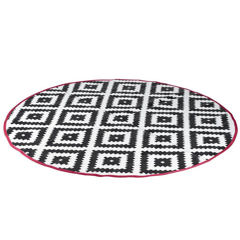 Каремат для пикника Bo-Camp Falconwood Round Black/White (DAS301399)