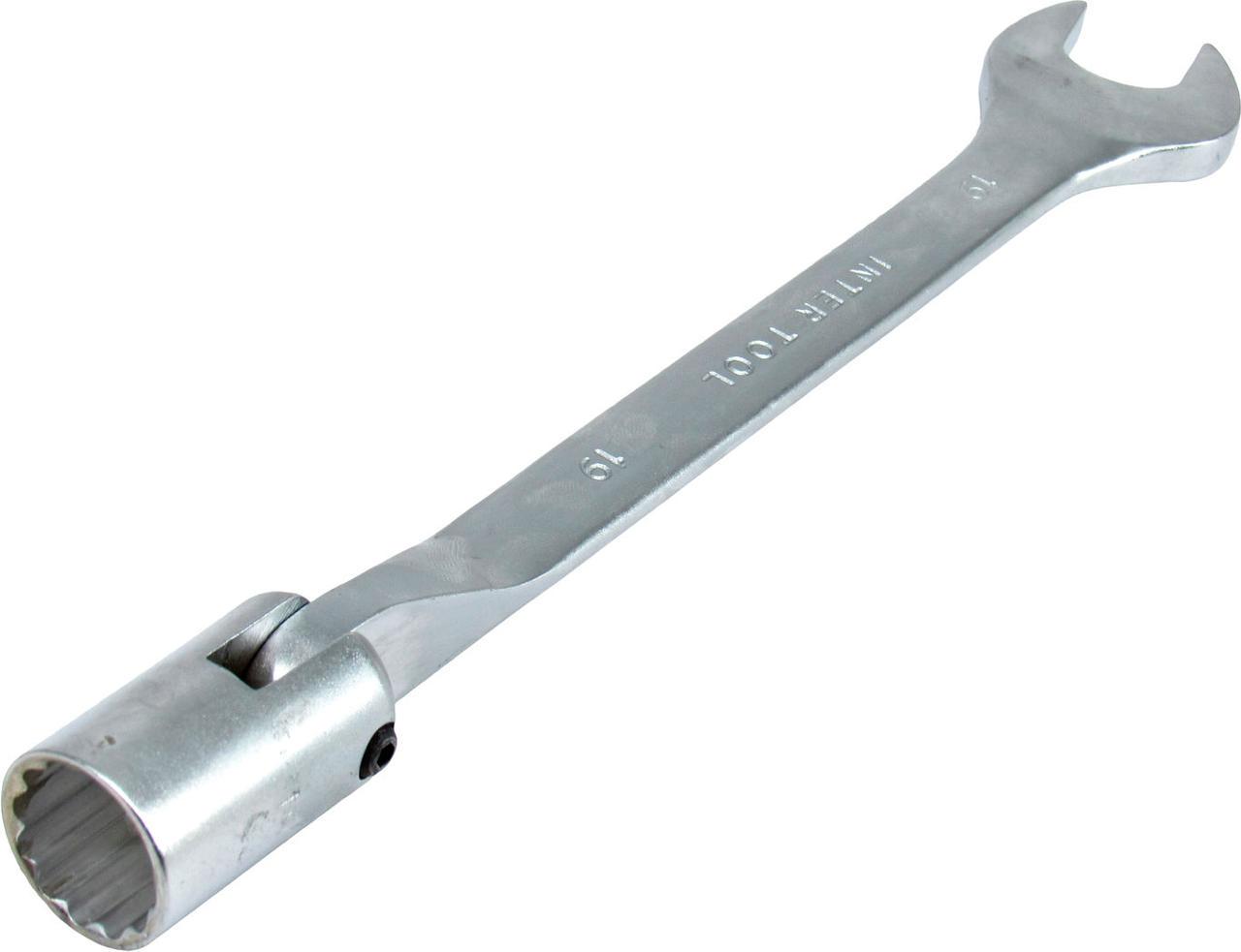 Ключ рожково-карданный Intertool 19 мм (XT-1419)