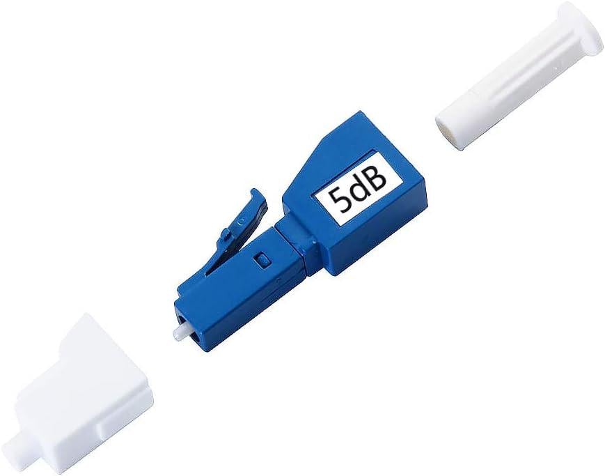 Аттенюатор оптический LC/UPC 5dB одномодовый LC Female to LC Male для оптоволоконной линии (00-00028021)