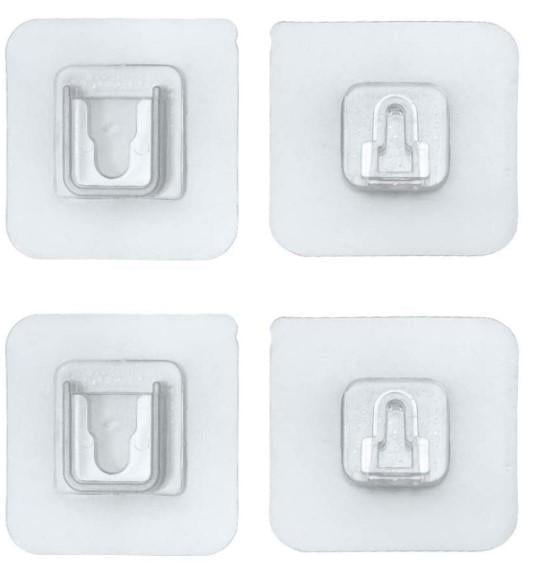 Крючок самоклеящийся EASY STICK прозрачный 4 шт. (7144392) Крючок самоклеящийся EASY STICK прозрачный 4 шт. (7144392)