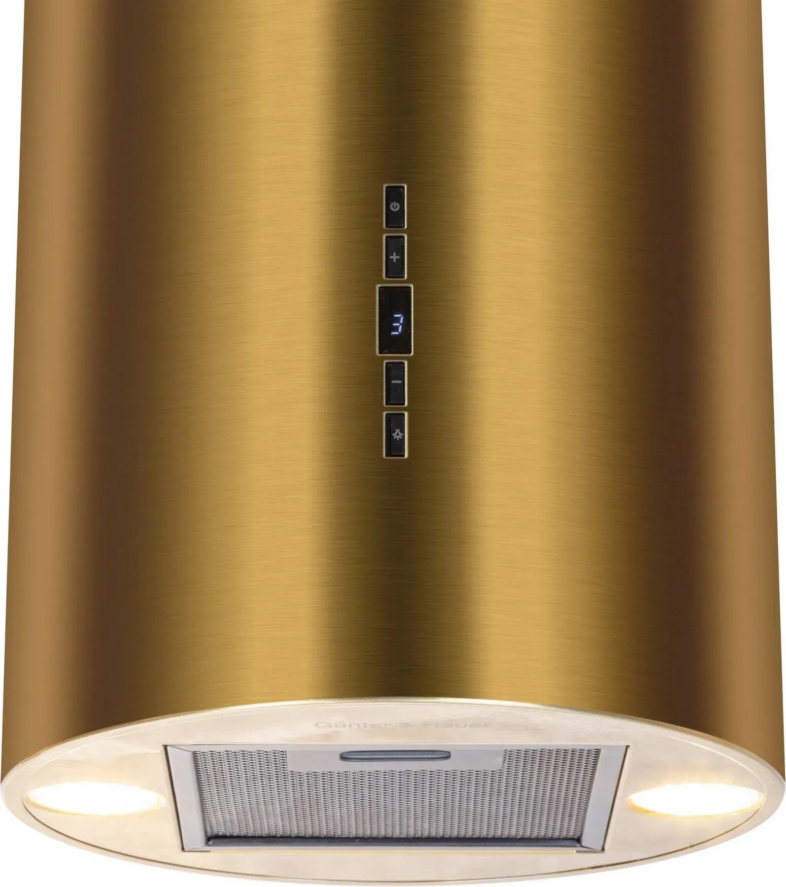 Вытяжка элитная Gunter&Hauer MARGARETTE дизайн мощность и тишина Gold - фото 11 Вытяжка элитная Gunter&Hauer MARGARETTE дизайн мощность и тишина Gold - фото 11