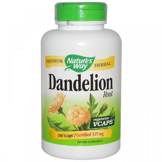 Комплекс для профилактики печени Nature's Way Dandelion Root 525 mg 180 вегатаренских капс. (000002547) Комплекс для профилактики печени Nature's Way Dandelion Root 525 mg 180 вегатаренских капс. (000002547)