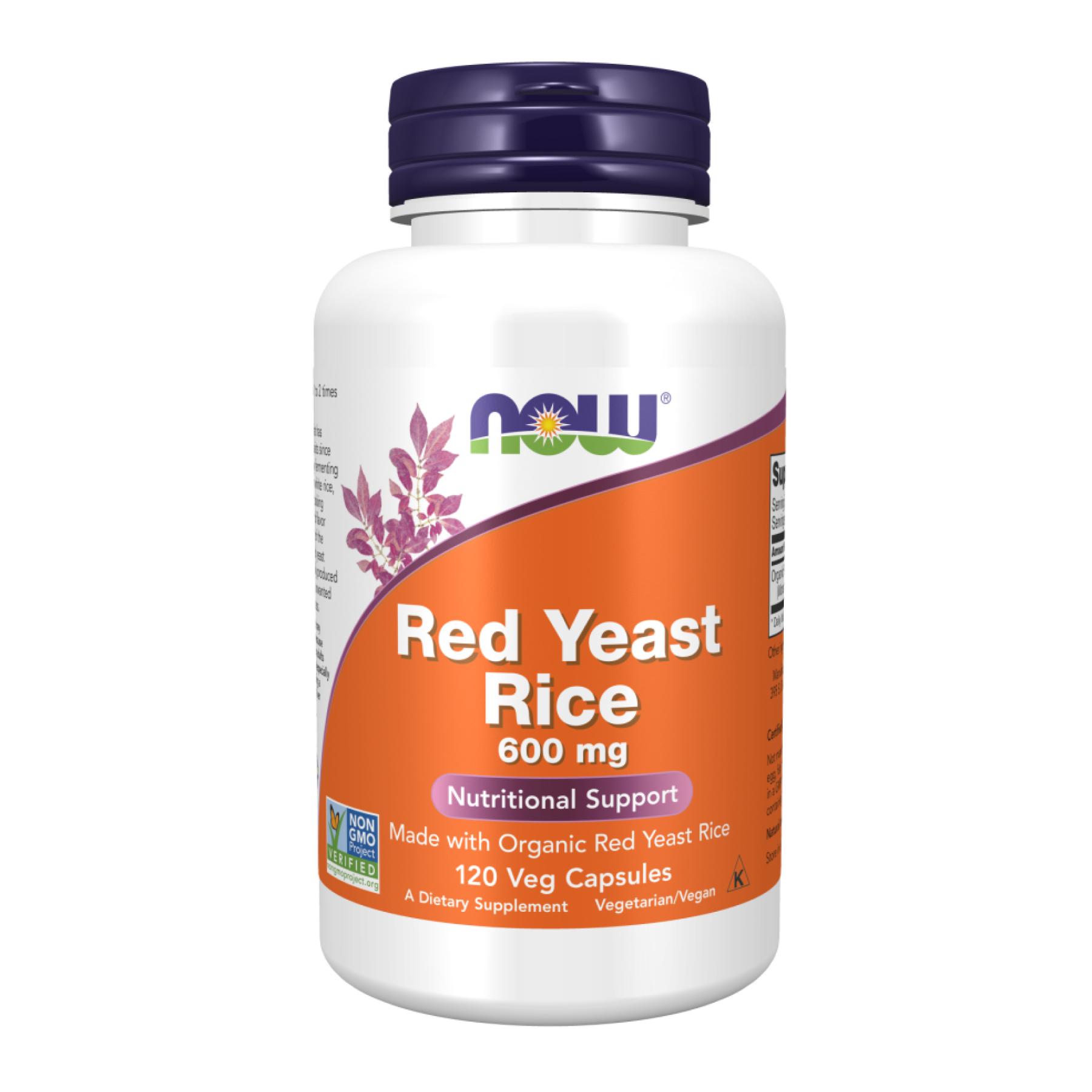 Натуральная добавка Red Yeast Rice 600 mg 120 vcaps (2023-10-2827)