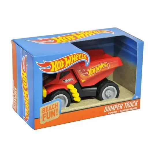 Іграшкова машинка Tigres Самоскид Hot Wheels з поліпропілену 29 см Червоний (150-98-TG2443)