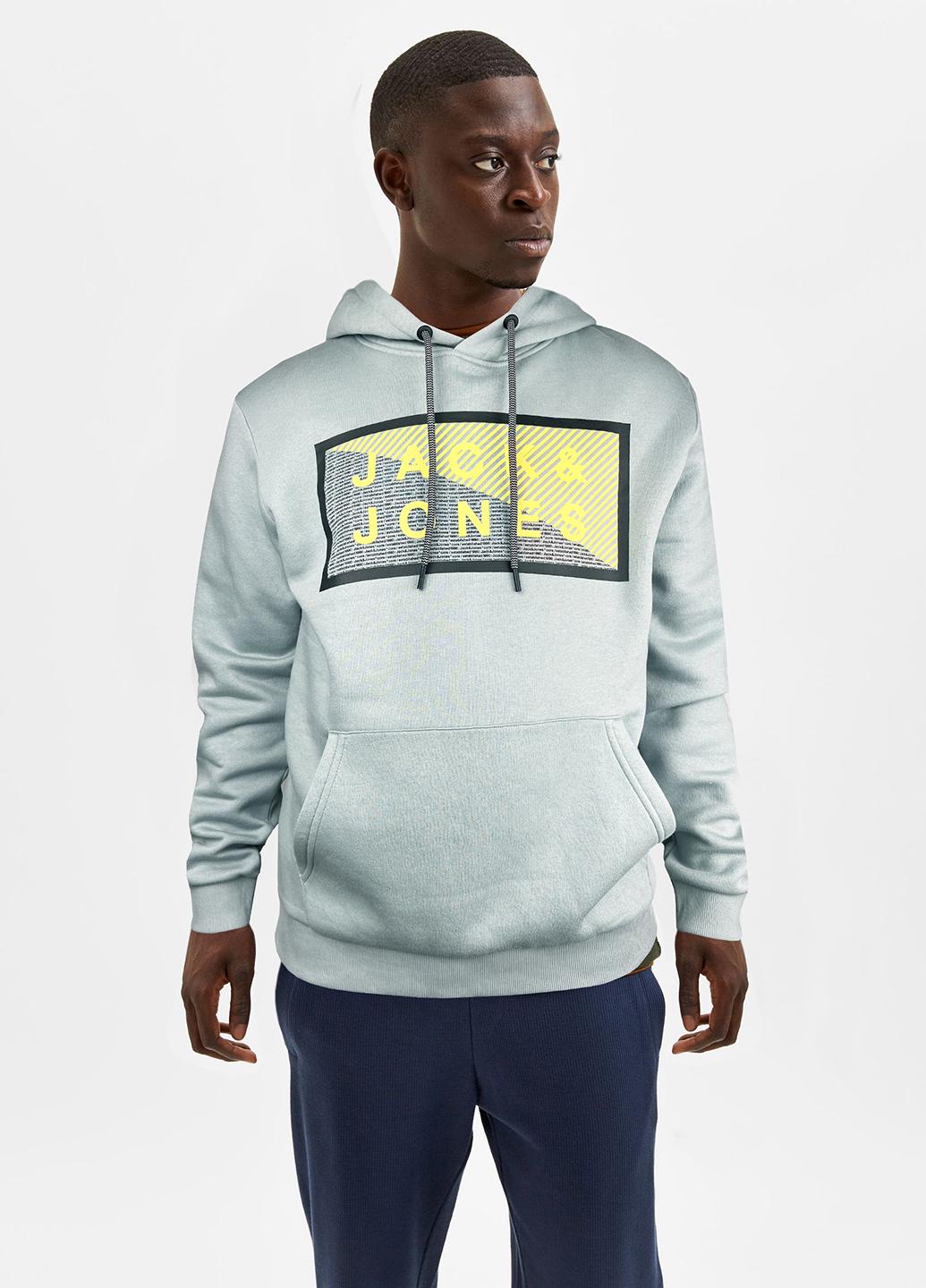 Худи Jack&Jones L Зеленый (12195903b52)