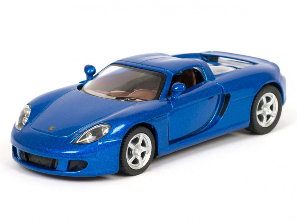 Іграшкова машинка Porsche Carrera GT KT5081W інерційна Blue (3074127630)