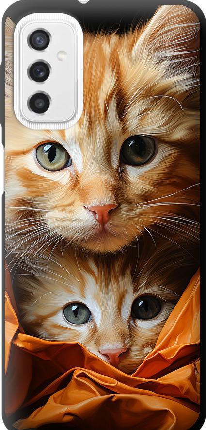 Чехол на Samsung Galaxy M52 M526B Котики 2 (5664b-2490-42517)