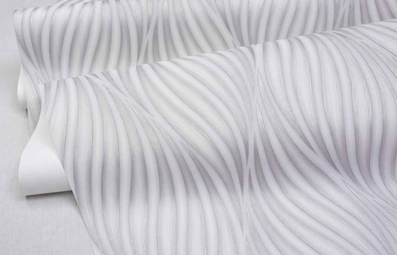 Обои флизелиновые SINTRA Argo 521243 декор винил горячего тиснения 1,06х10,05 м Серый