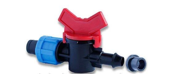 Кран стартовый для пластиковой трубы с уплотнительной резинкой SantehPlast 17"