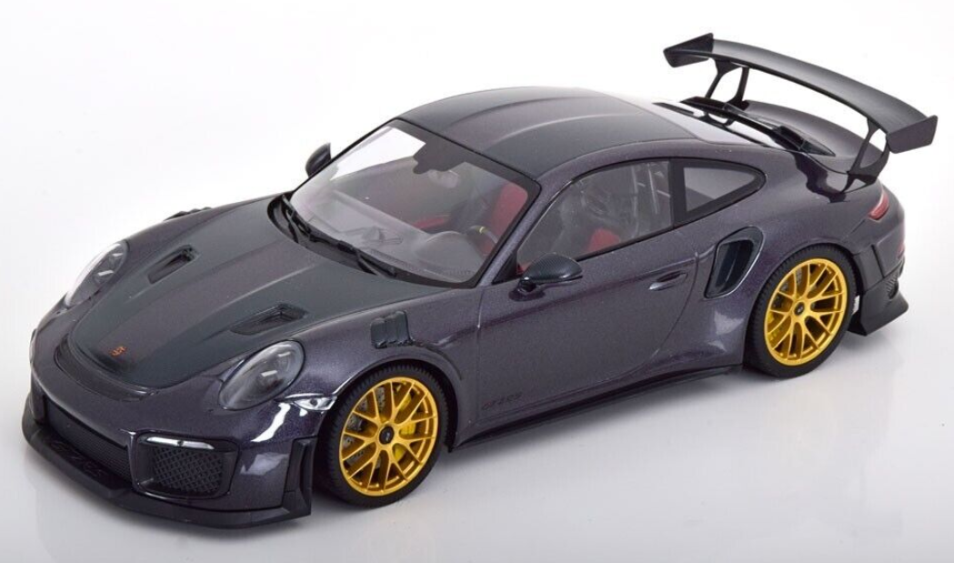 Модель автомобіля Minichamps 1:18 Porsche 911/991 II GT2 RS Purple Metallic (153068322)