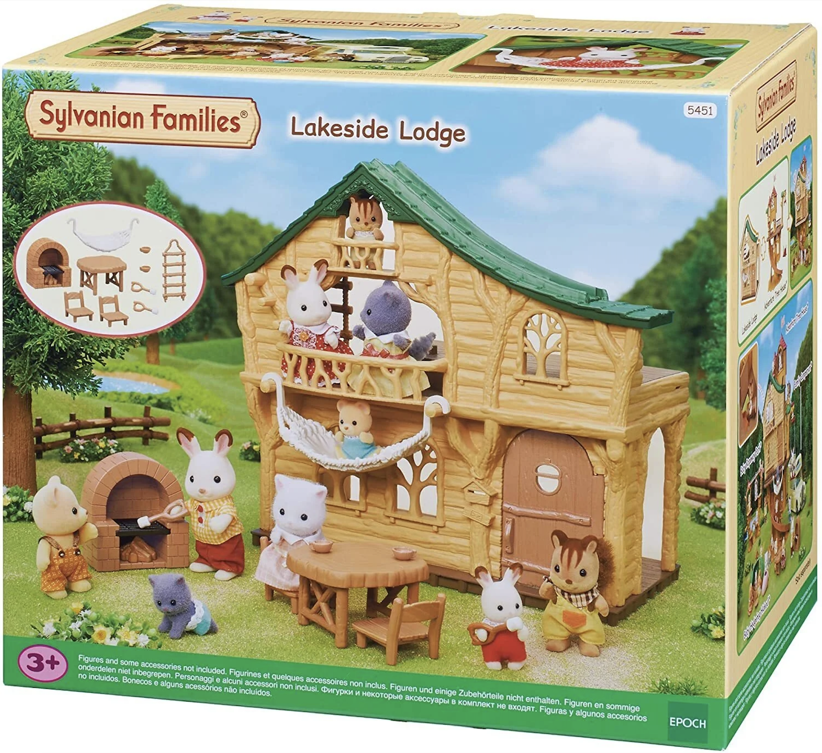 Детский игровой набор Sylvanian Families Домик на озере (5451)