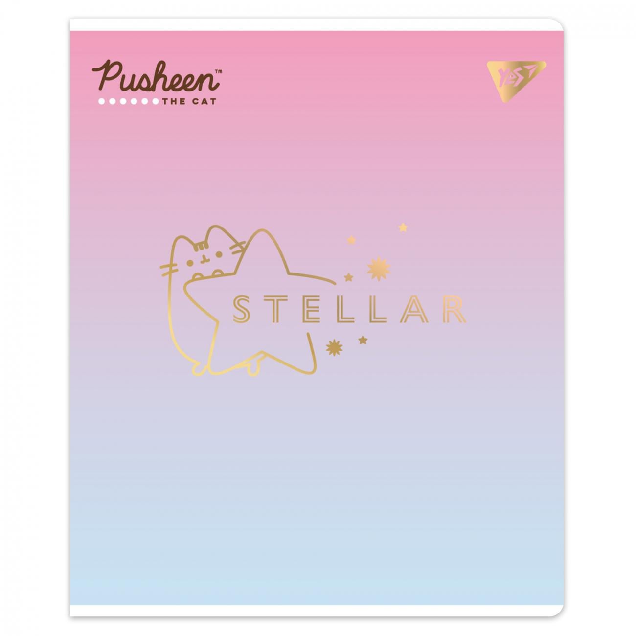 Тетрадь школьная YES Pusheen линия 18 л. (767530) Тетрадь школьная YES Pusheen линия 18 л. (767530)