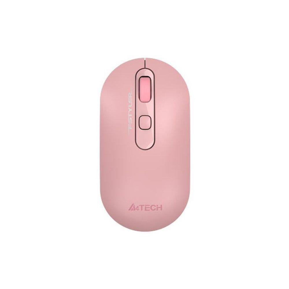 Мышь A4Tech Fstyler FG20 Pink, USB, Wireless, 1000/1600/2000 dpi, 4 кнопки
