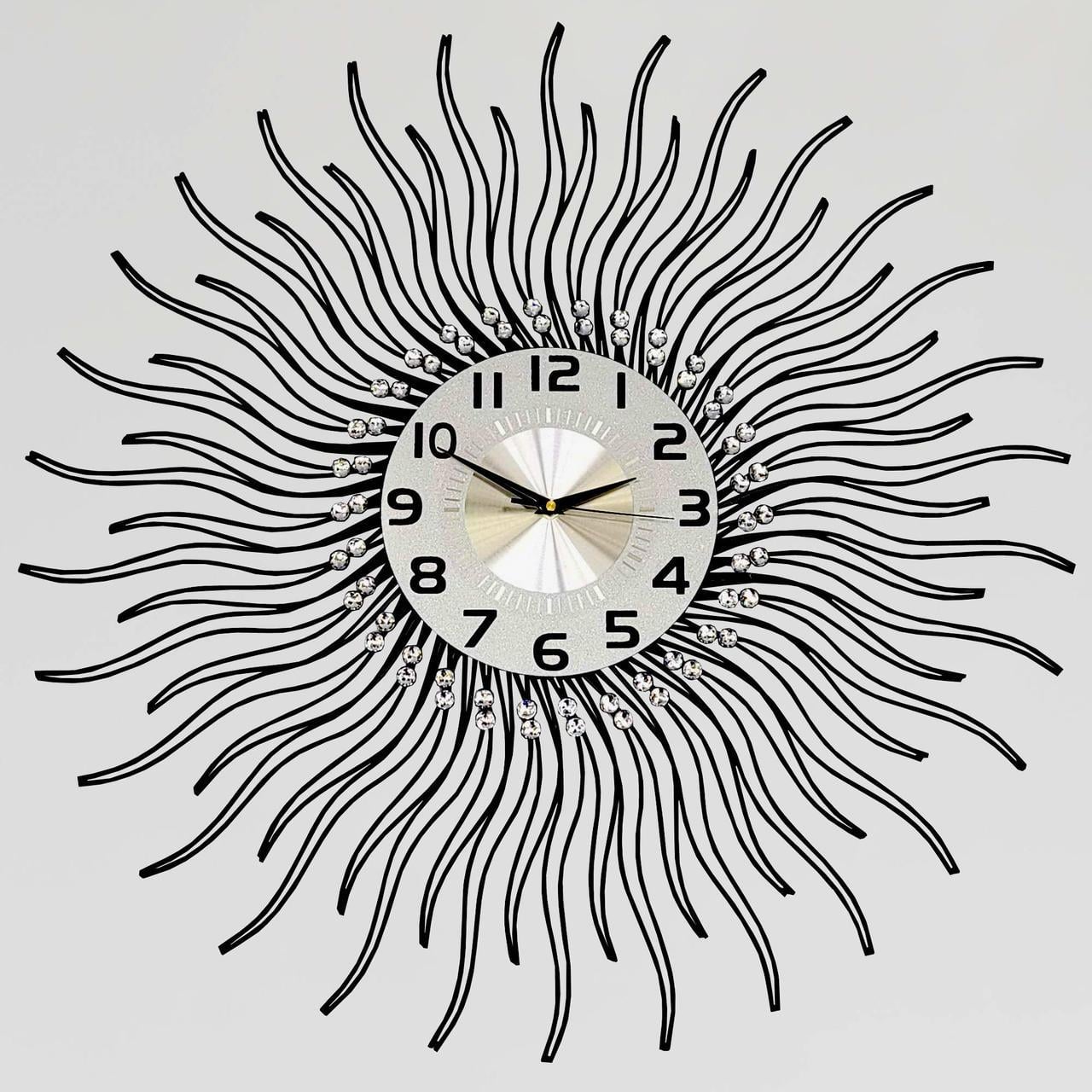 Часы настенные бесшумные OV-0132 69,5 см металлические (2861667027)