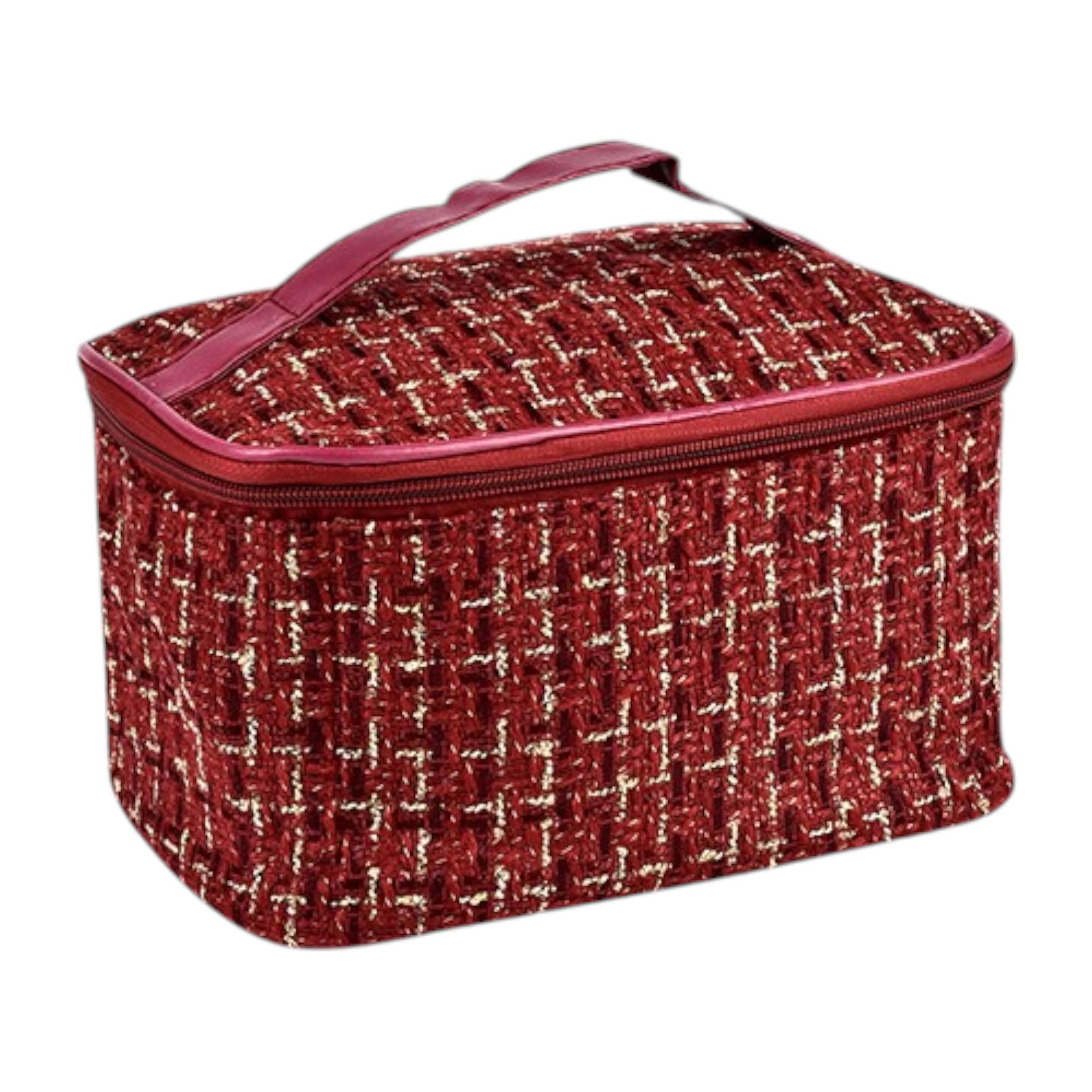 Сумка-косметичка жіноча Stenson R32851 20х14,5х12 см Червоний (27918189)