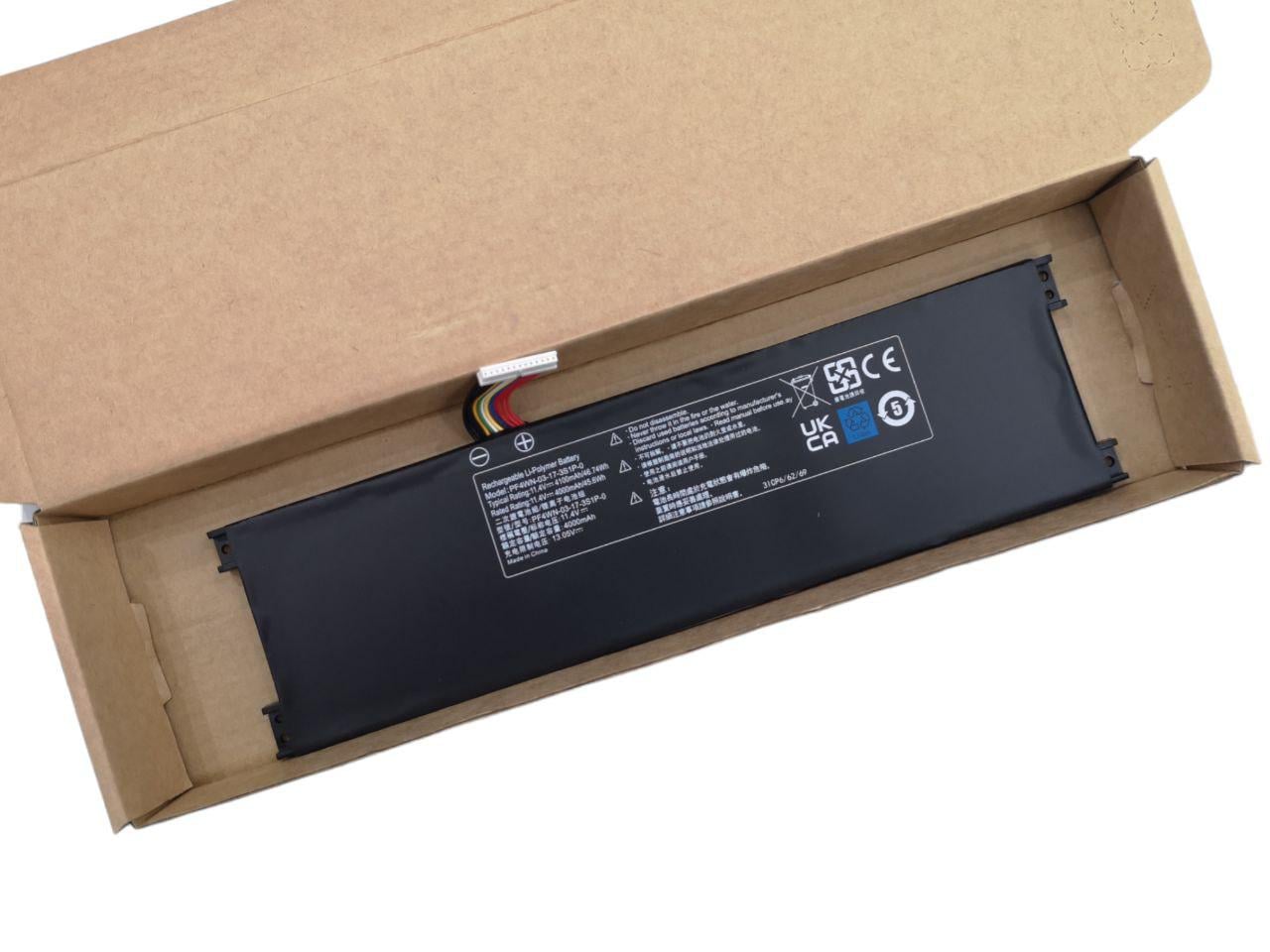 Аккумулятор для Hasee U45S2/KINGBOOK/PF4WN-03-17-3S1P-0/U45A1/HPFS01 4100 mAh 46,74Wh (21626504)