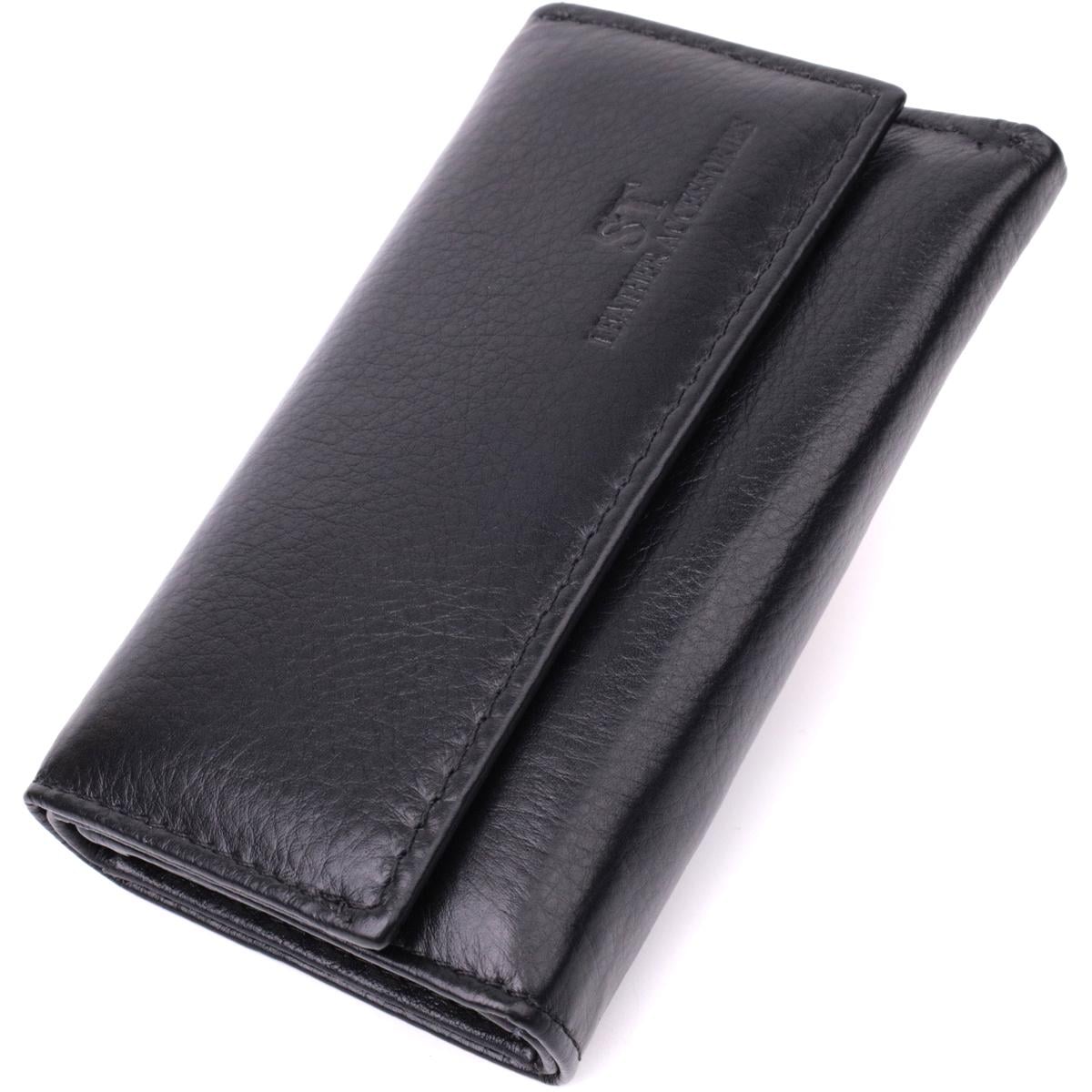 Ключница кожаная ST Leather 22483 Черный