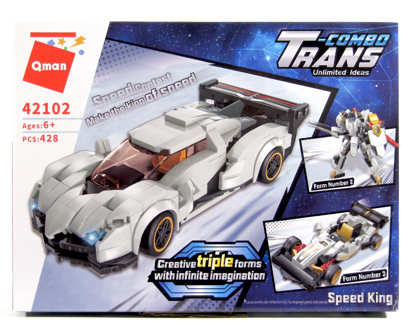 Конструктор Trans Collector Qman 3в1 428 деталей (42102)