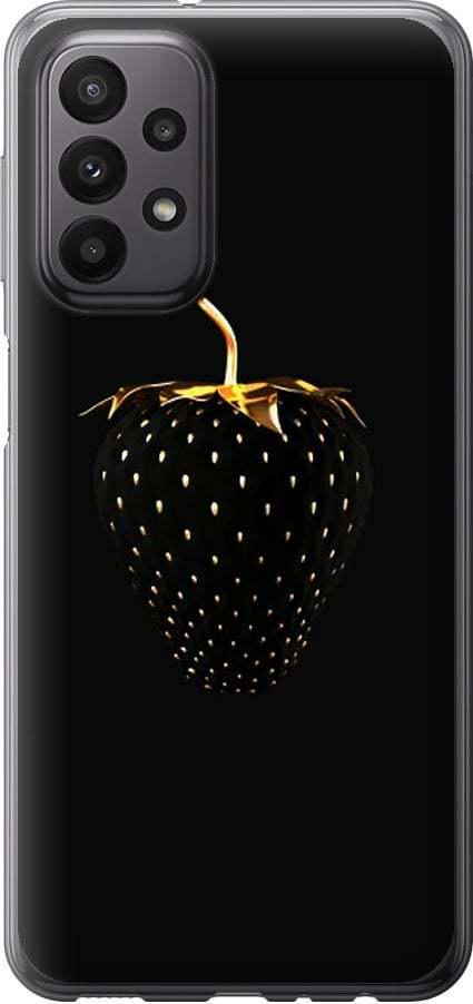 Чехол на Samsung Galaxy A23 A235F Черная клубника (3585b-2587-42517) Чехол на Samsung Galaxy A23 A235F Черная клубника (3585b-2587-42517)