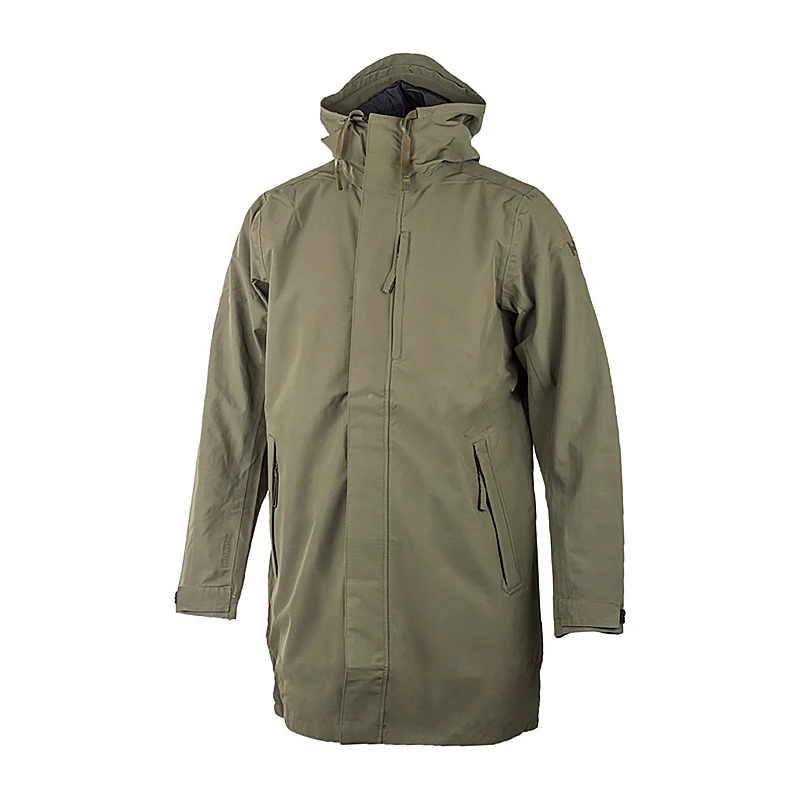 Куртка чоловіча Helly Hansen Mono Material Ins Rain Coat 2XL Хакі (53644-431 2XL) - фото 1