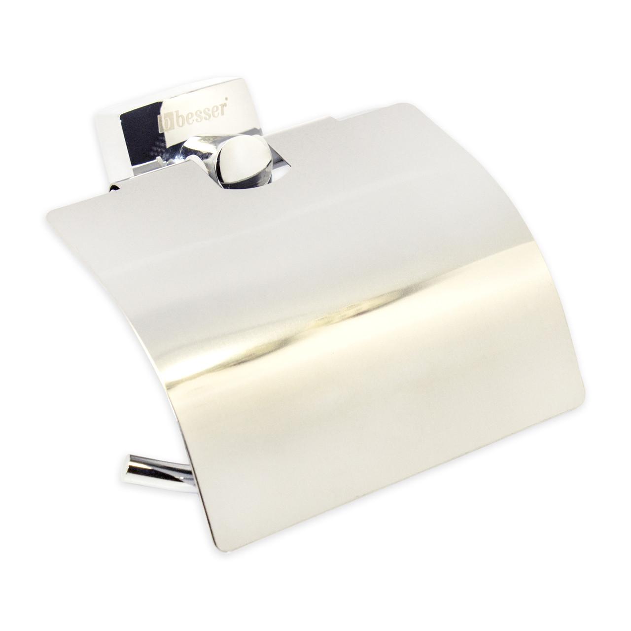 Паперотримач Besser універсальний 13,5х4,5х12 см з кришкою (KM-8808) Паперотримач Besser універсальний 13,5х4,5х12 см з кришкою (KM-8808)