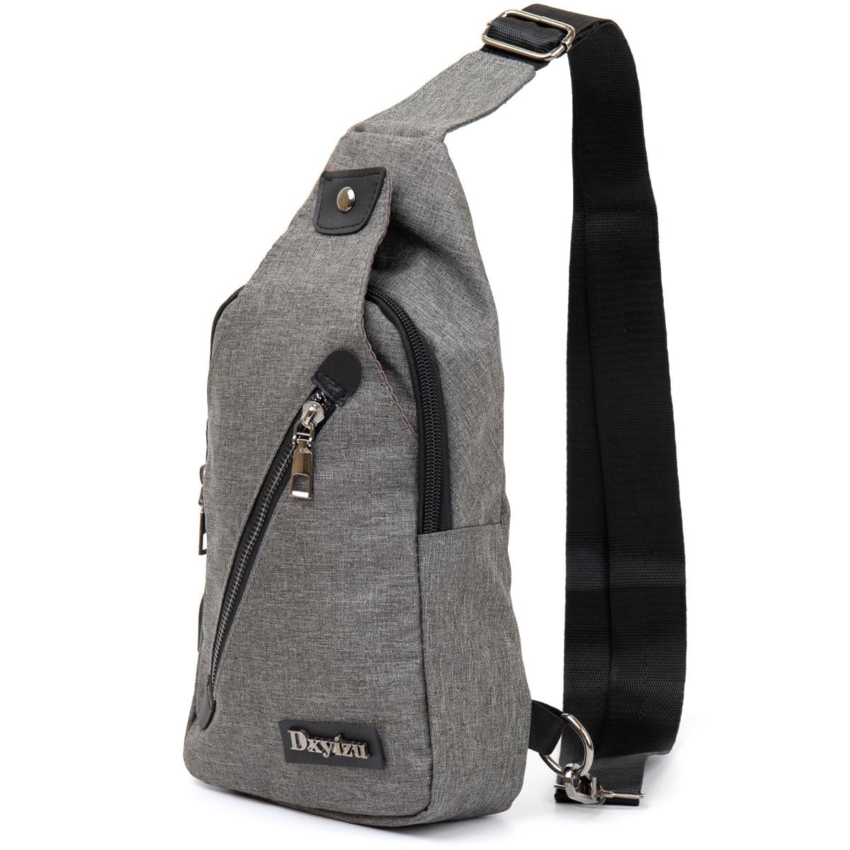 Сумка через плечо текстильная Vintage Bag 20556 Серый (48953)