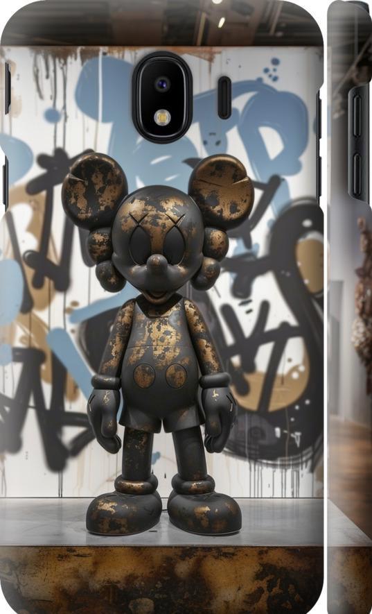 Чехол на Samsung Galaxy J4 2018 Bronze kaws v2 (6098m-1487-42517)