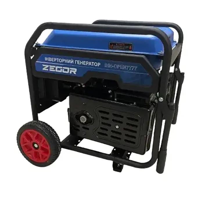 Генератор бензиновий інверторний Zegor DIN-OPEN7777 7,5 КВт