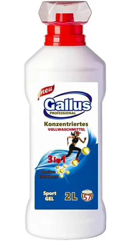 Гель для стирки Gallus 3в1 Sport Спорт 2 л