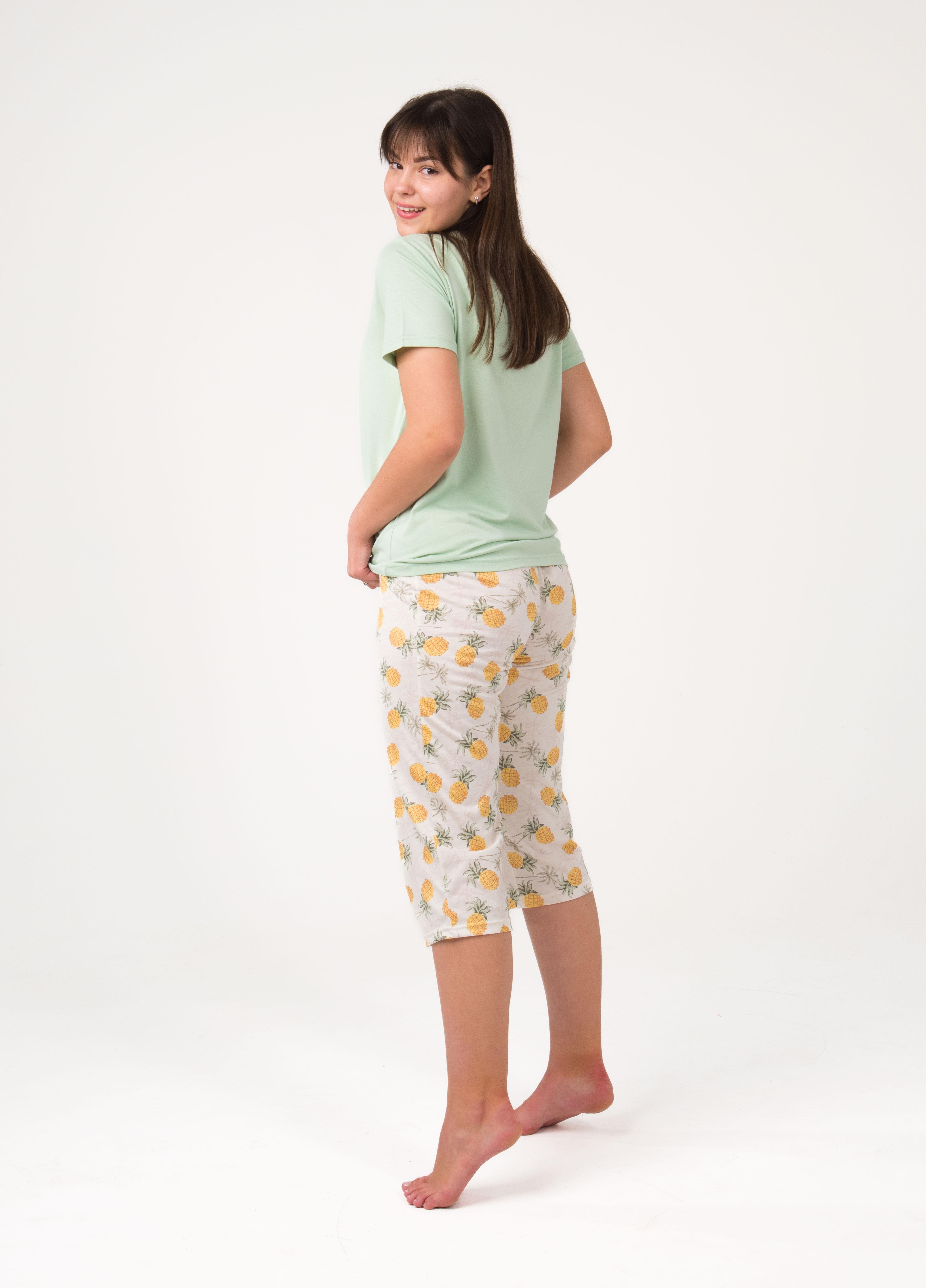 Піжама жіноча Наталюкс M Зелений (4426324339231) - фото 2 Піжама жіноча Наталюкс M Зелений (4426324339231) - фото 2