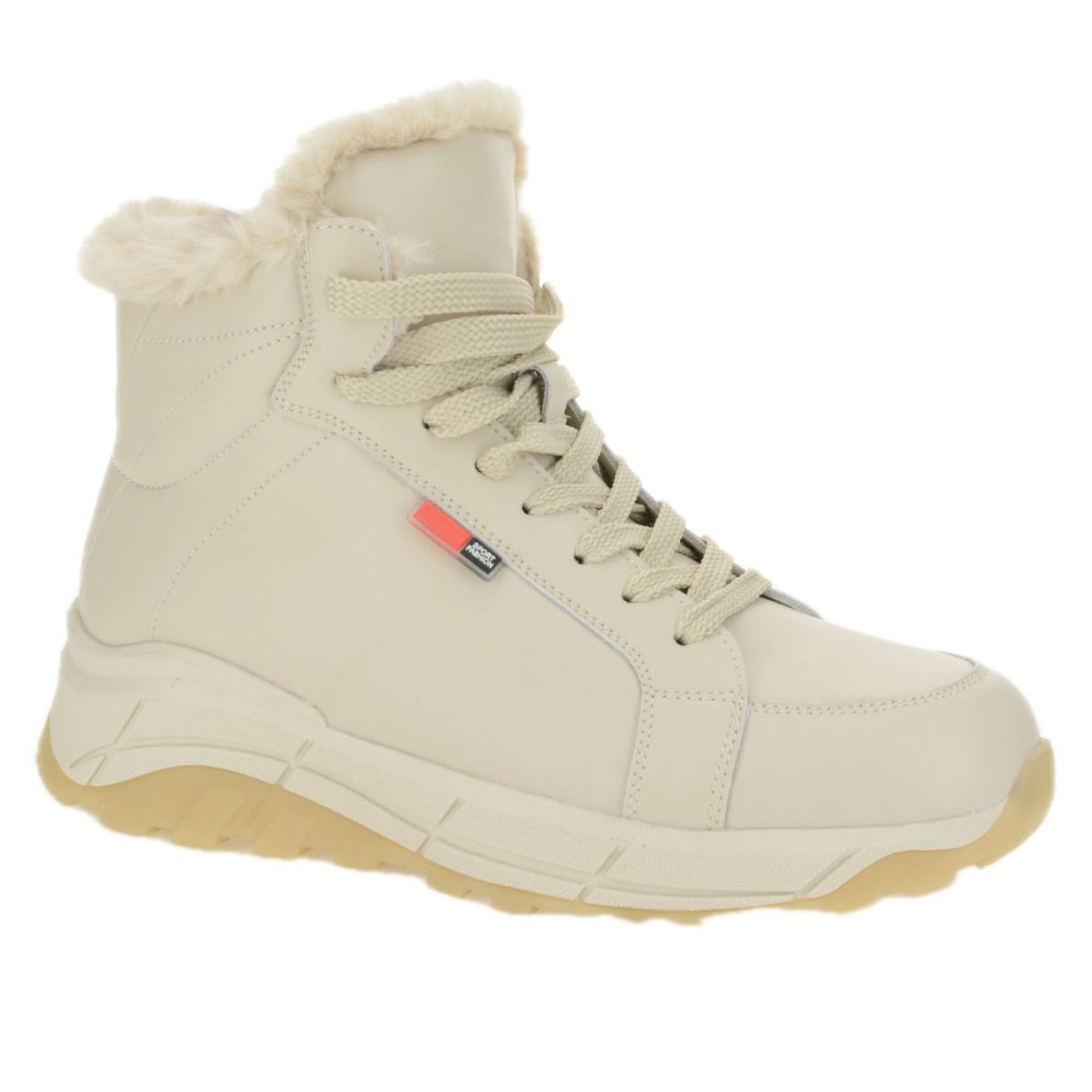 Ботинки женские зимние Wollen спортивные р. 39 Бежевый (013869-39)