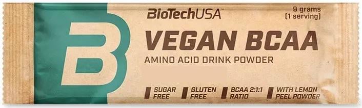 Аминокислота BCAA для спорта BioTechUSA Vegan BCAA 9 г 1 порция Peach Tea