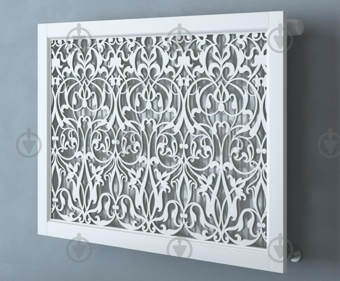 Экран-решетка декоративная на батарею отопления R28-F70 Белый (25281855)