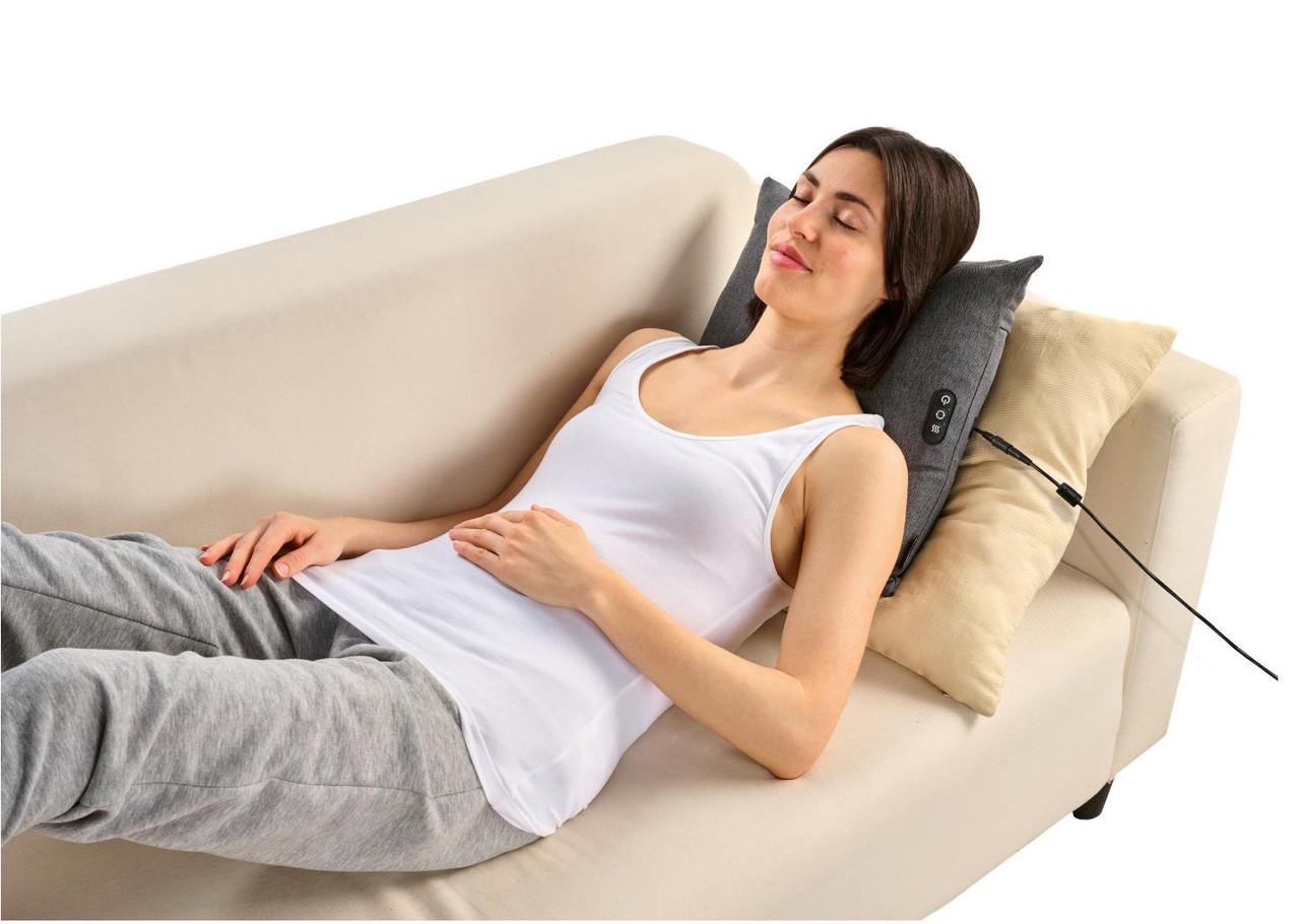 Массажная подушка SilverCrest Шиацу SSMK 18 A1 XL 40x40 см - фото 6