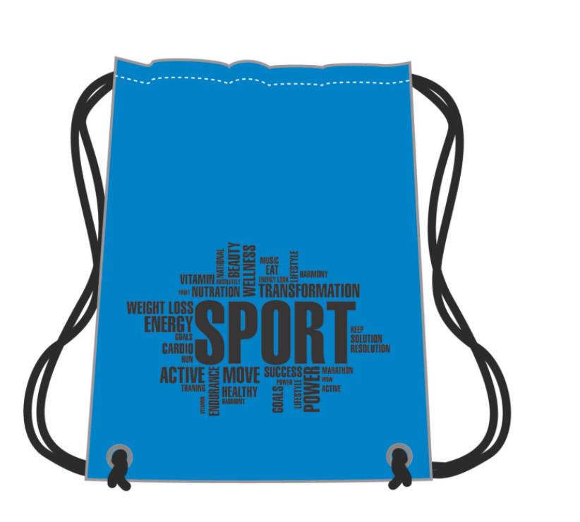 Сумка для обуви Cool for school Sport 40x33 см Синий (CF85718-02)