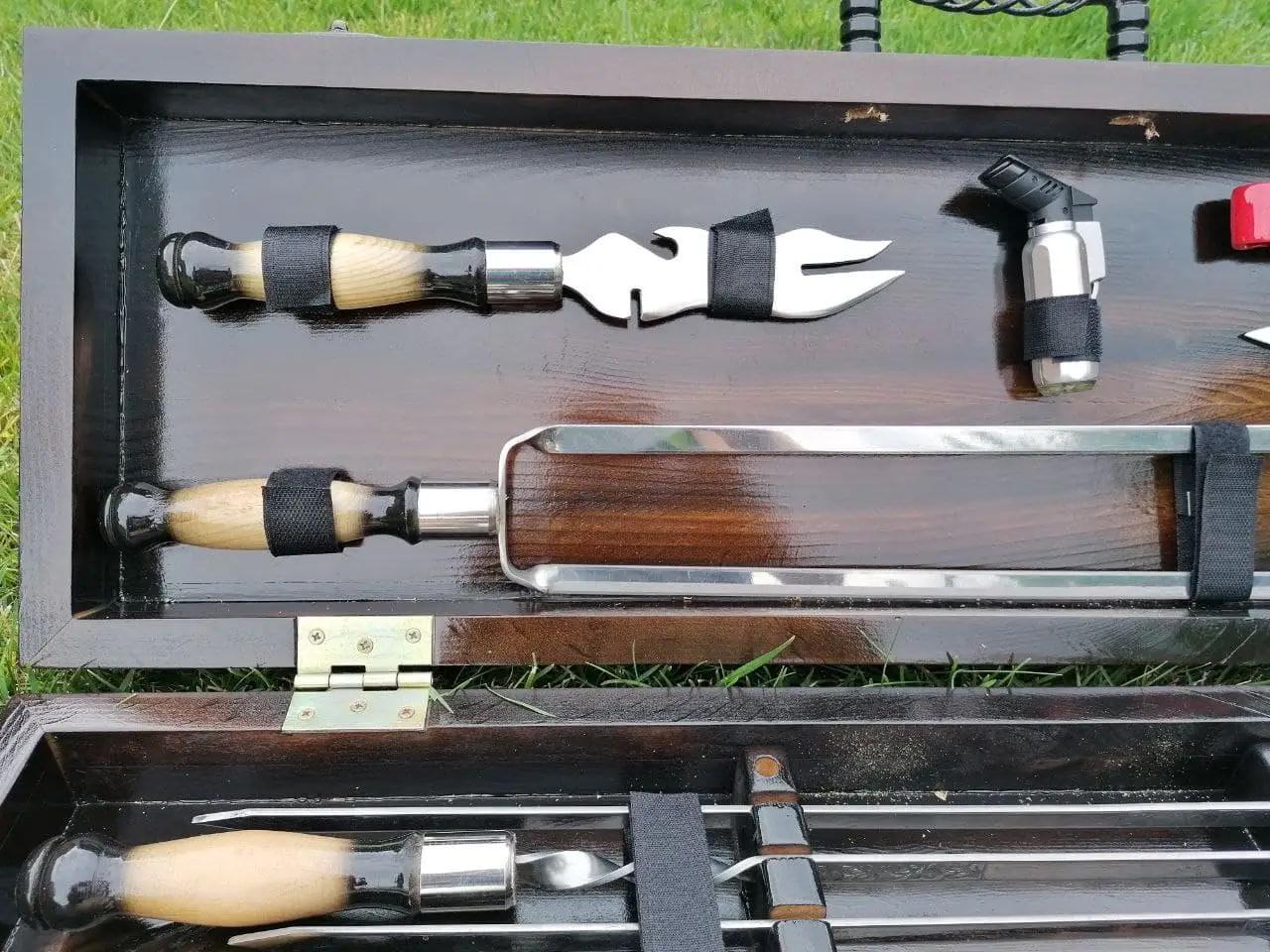 Набор шампуров Форест-8 elite в кейсе (10644965) - фото 3 Набор шампуров Форест-8 elite в кейсе (10644965) - фото 3