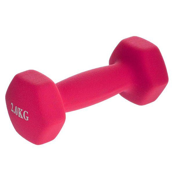 Гантелі для фітнесу TA-0001 2 кг Рожевий (56508033) - фото 1