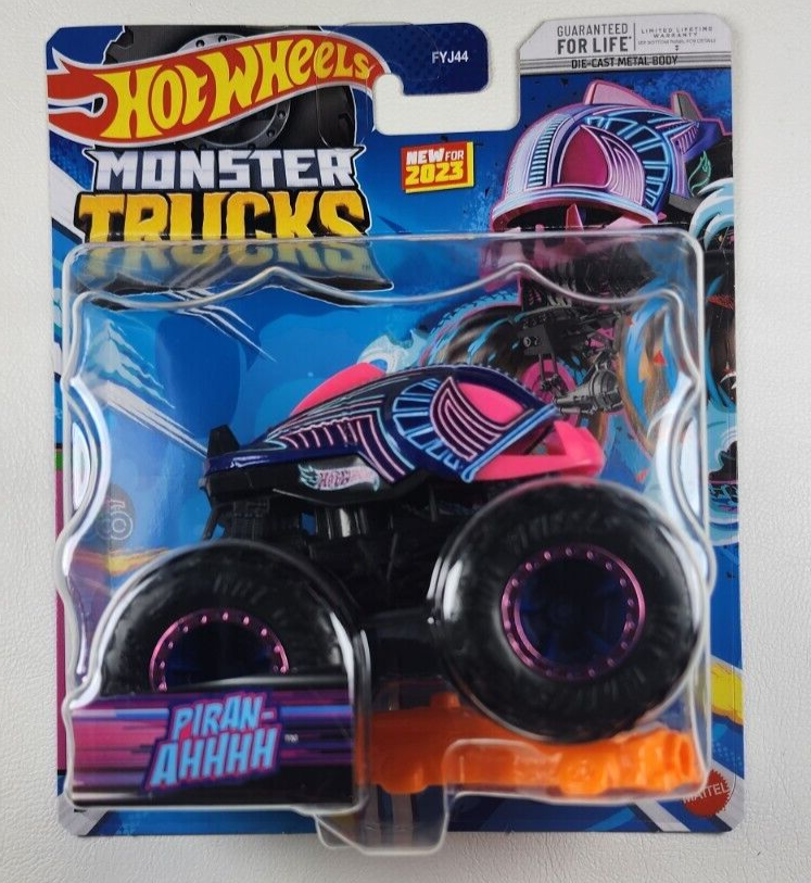 Машинка-внедорожник Hot Wheels Monster Trucks 1:64 Piran-Ahhhh FYJ44/HLT03 (12478259)